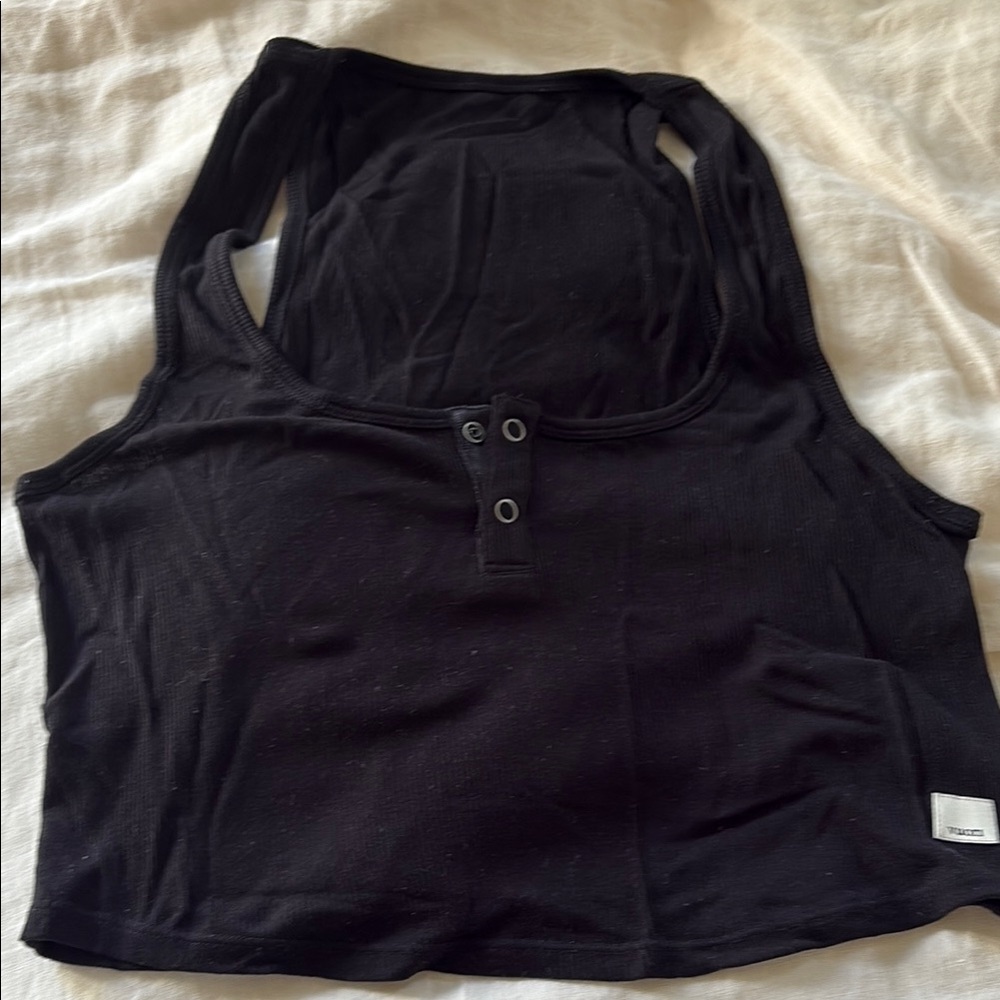 Vuori Black Tank Top